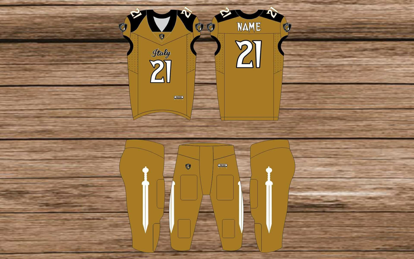 Tackle Football Uniforms