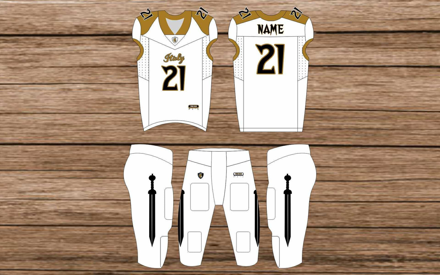 Tackle Football Uniforms
