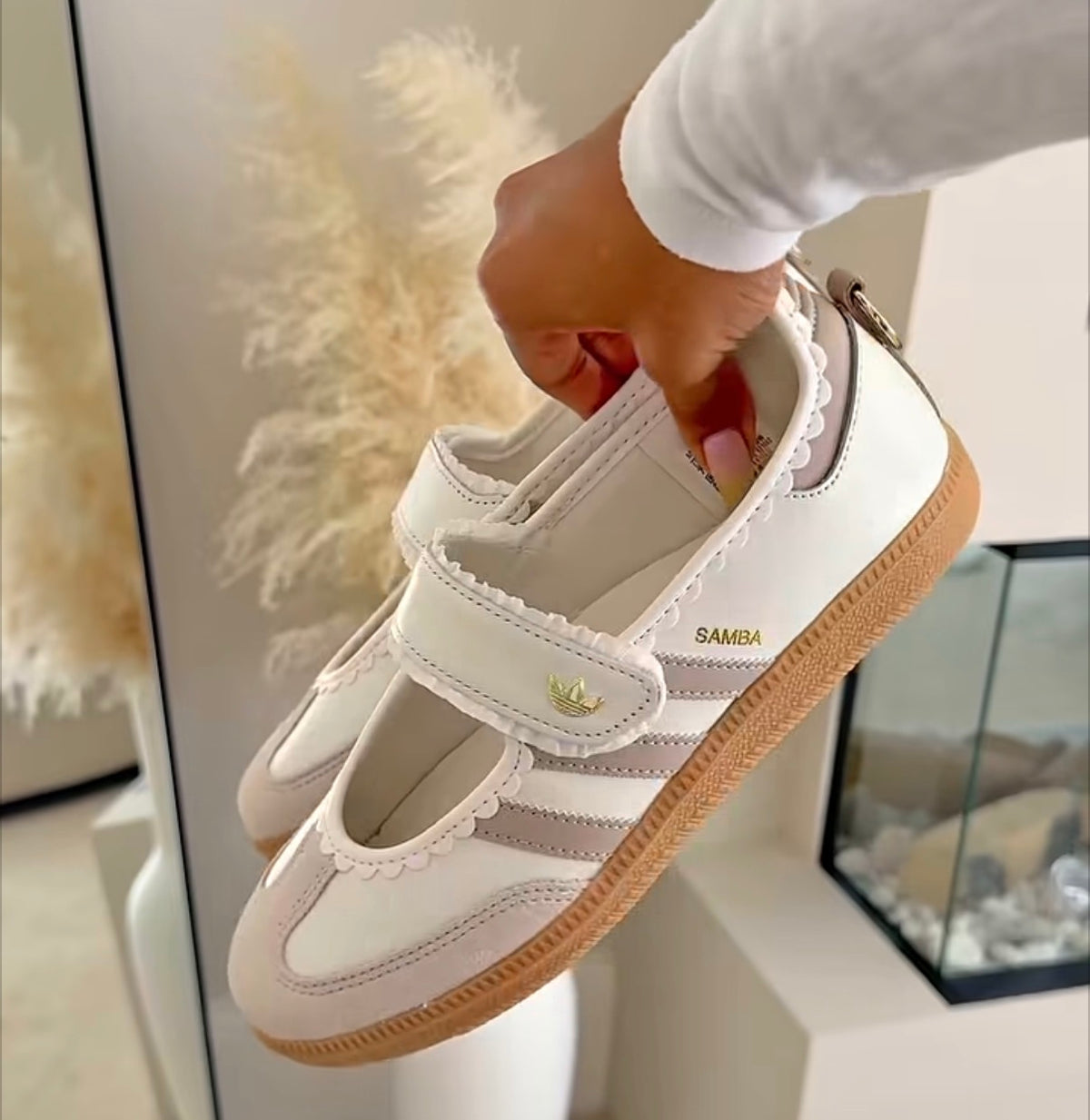 Adidas Samba Jane White Pink Gum