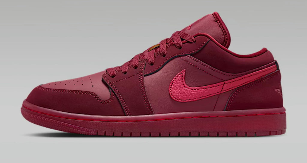 Jordan 1 Low SE "Team Red/Sierra Red" Women's Shoe