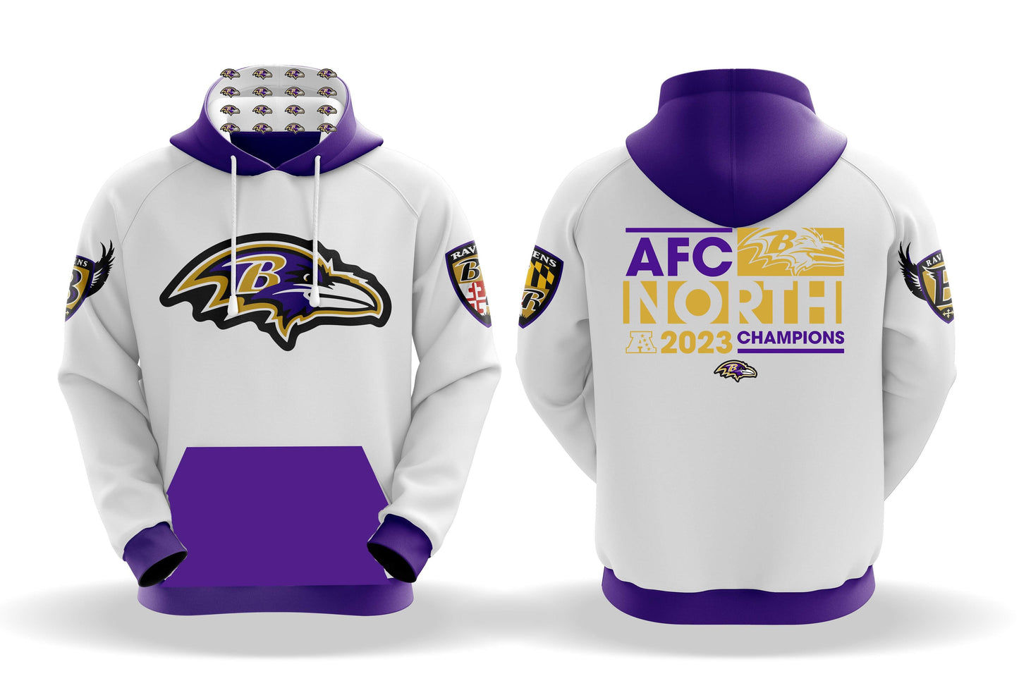 BALTIMORE RAVENS HOODIES