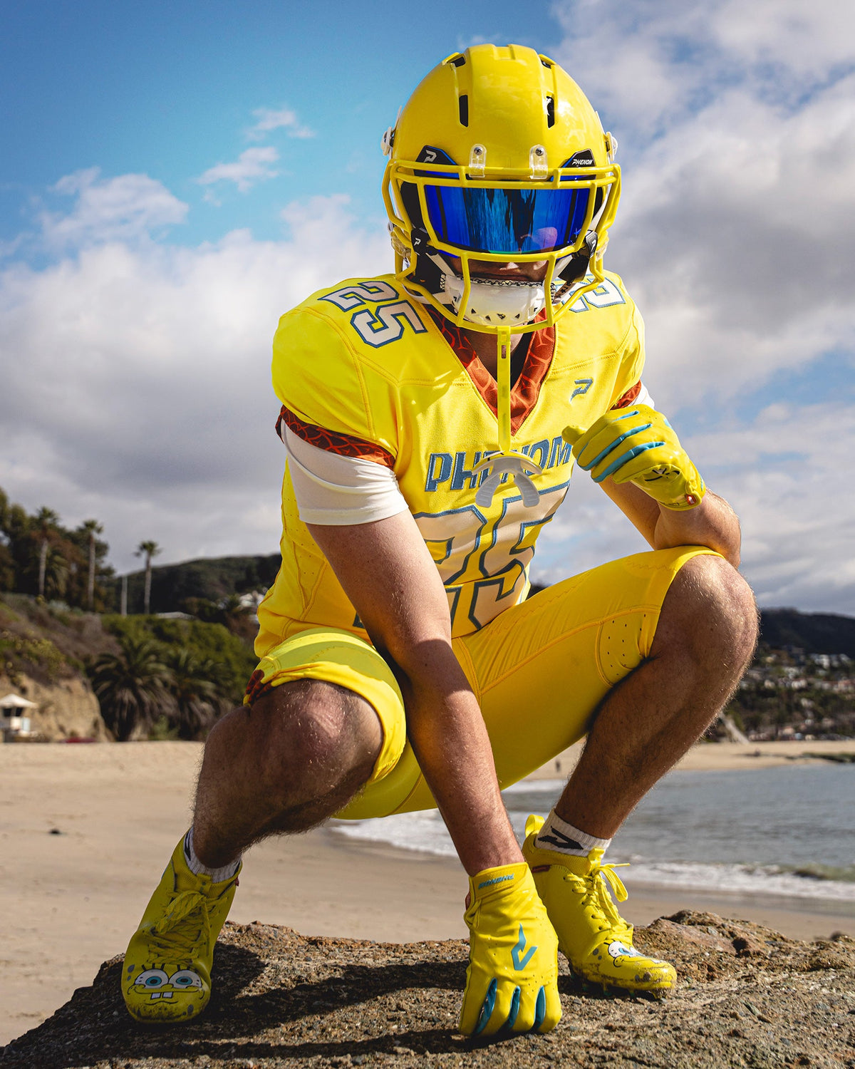 SpongeBob Football Cleats - Quantum Speed 2.0 by Phenom Elite