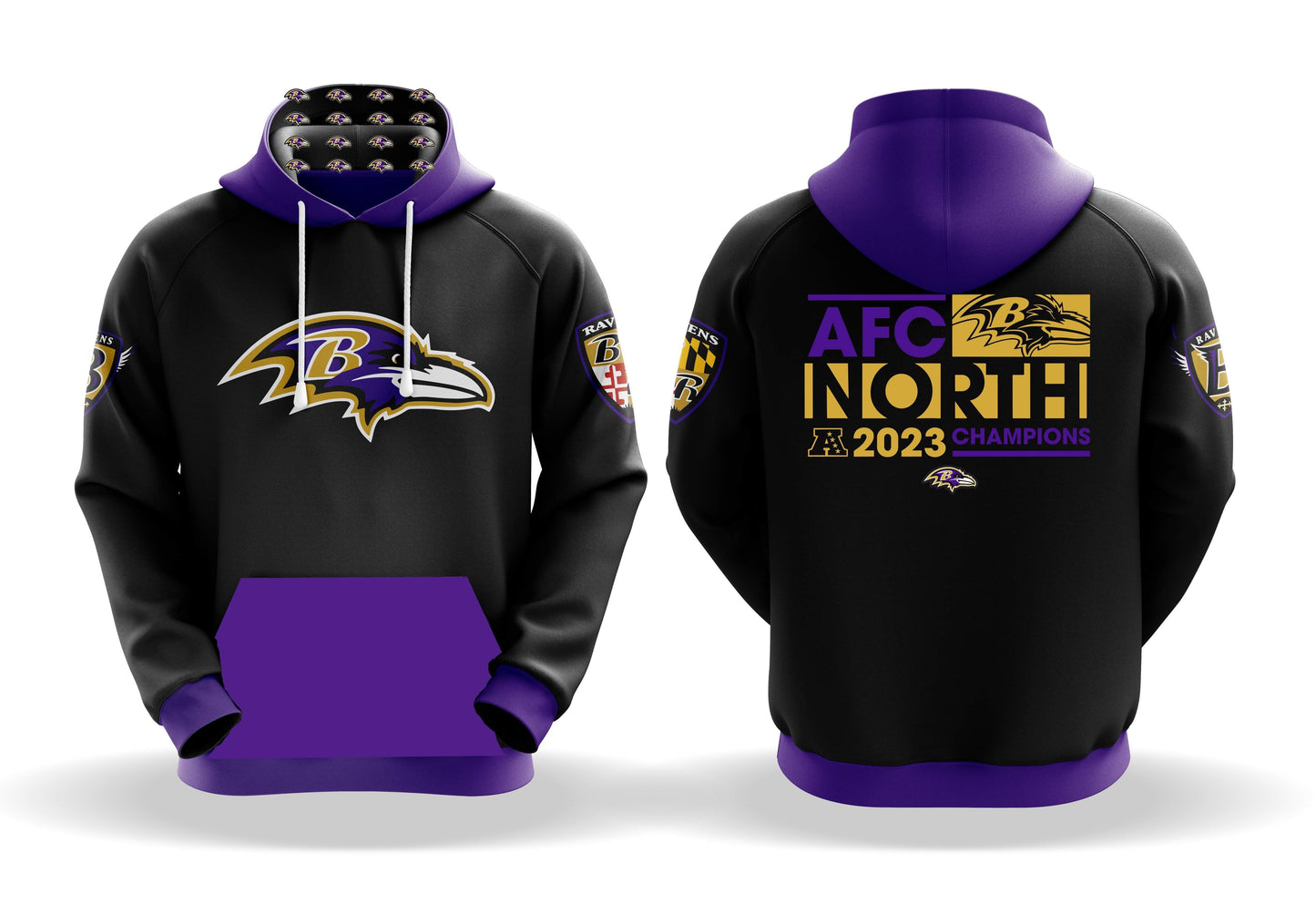 BALTIMORE RAVENS HOODIES