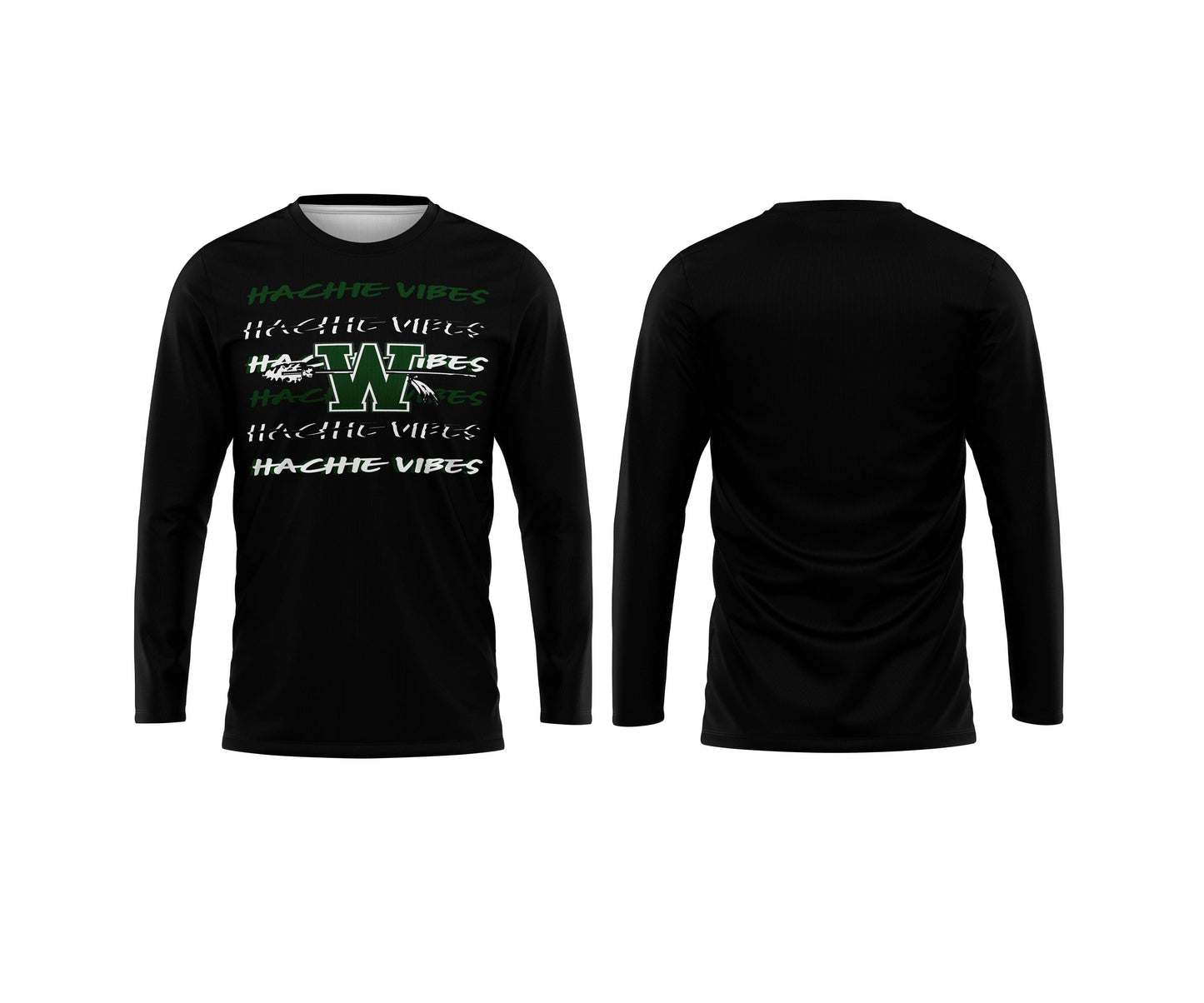 WAXAHACHIE VIBE DRY FIT T-SHIRTS