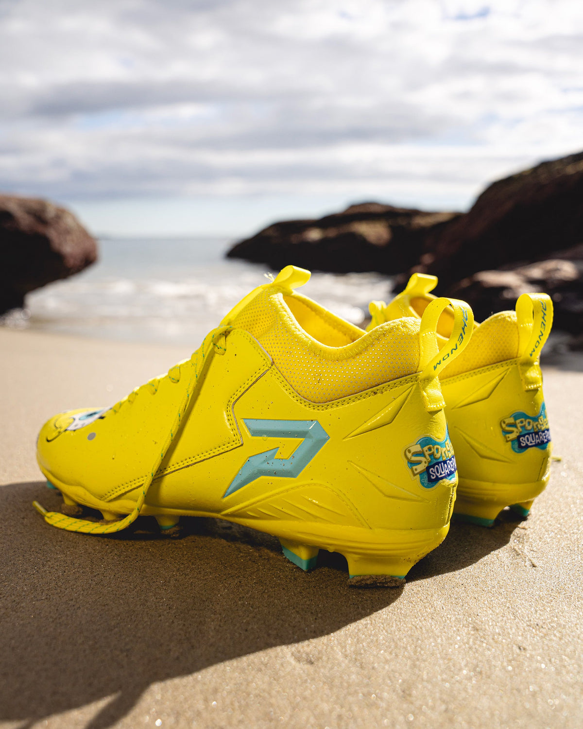 SpongeBob Football Cleats - Quantum Speed 2.0 by Phenom Elite