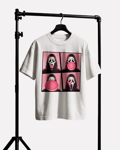 Ghost Face Boyfriend Graphic Tee