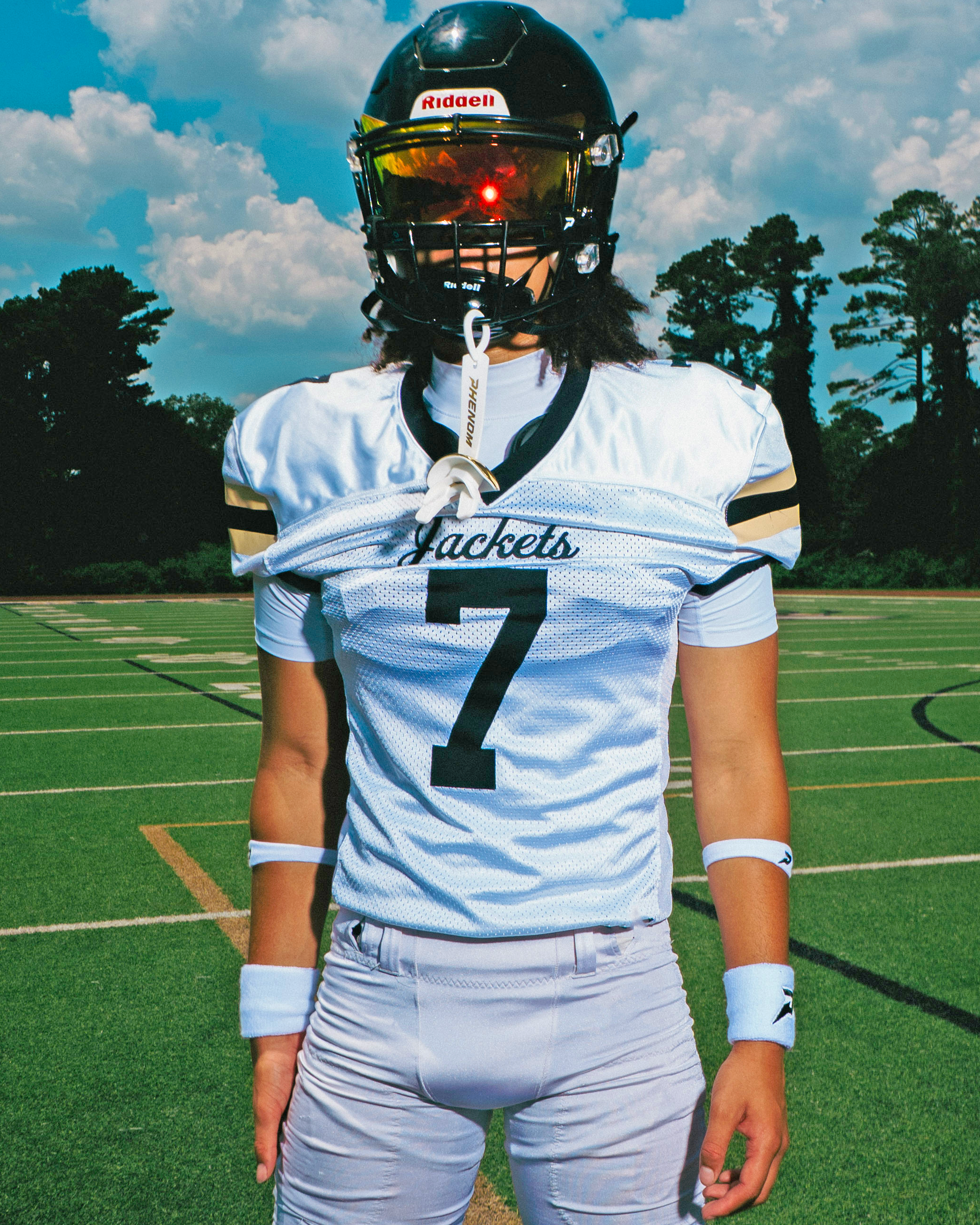 HexaFlow 4.0 SnapPlate™ Mouthguard - White Gold Rush