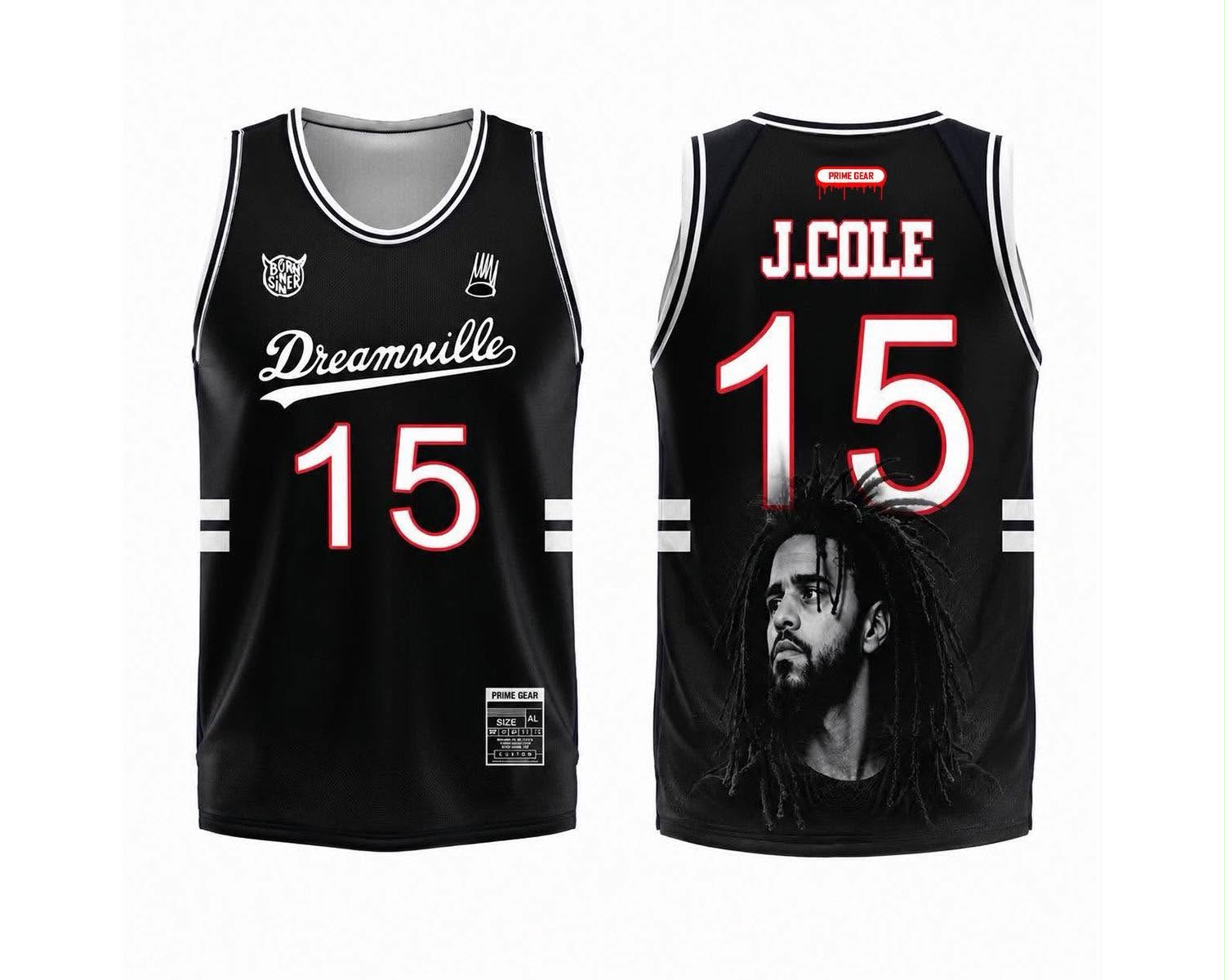 J COLE Fan Inspired Jersey