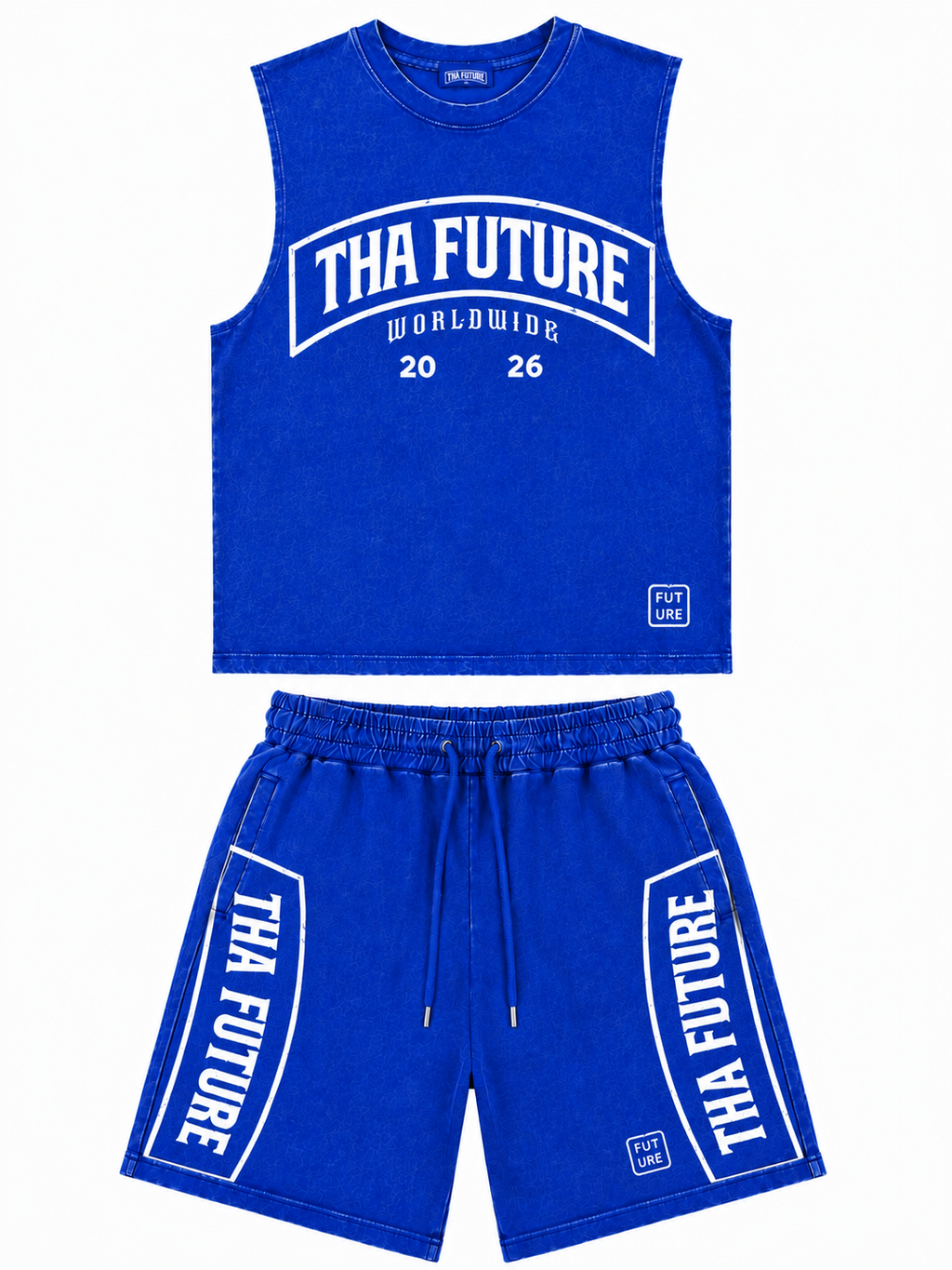 THA FUTURE Worldwide 2026 Sleeveless Short Set