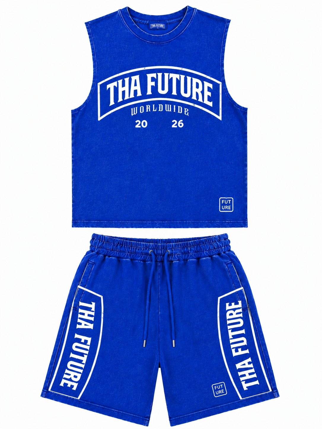 THA FUTURE Worldwide 2026 Sleeveless Short Set
