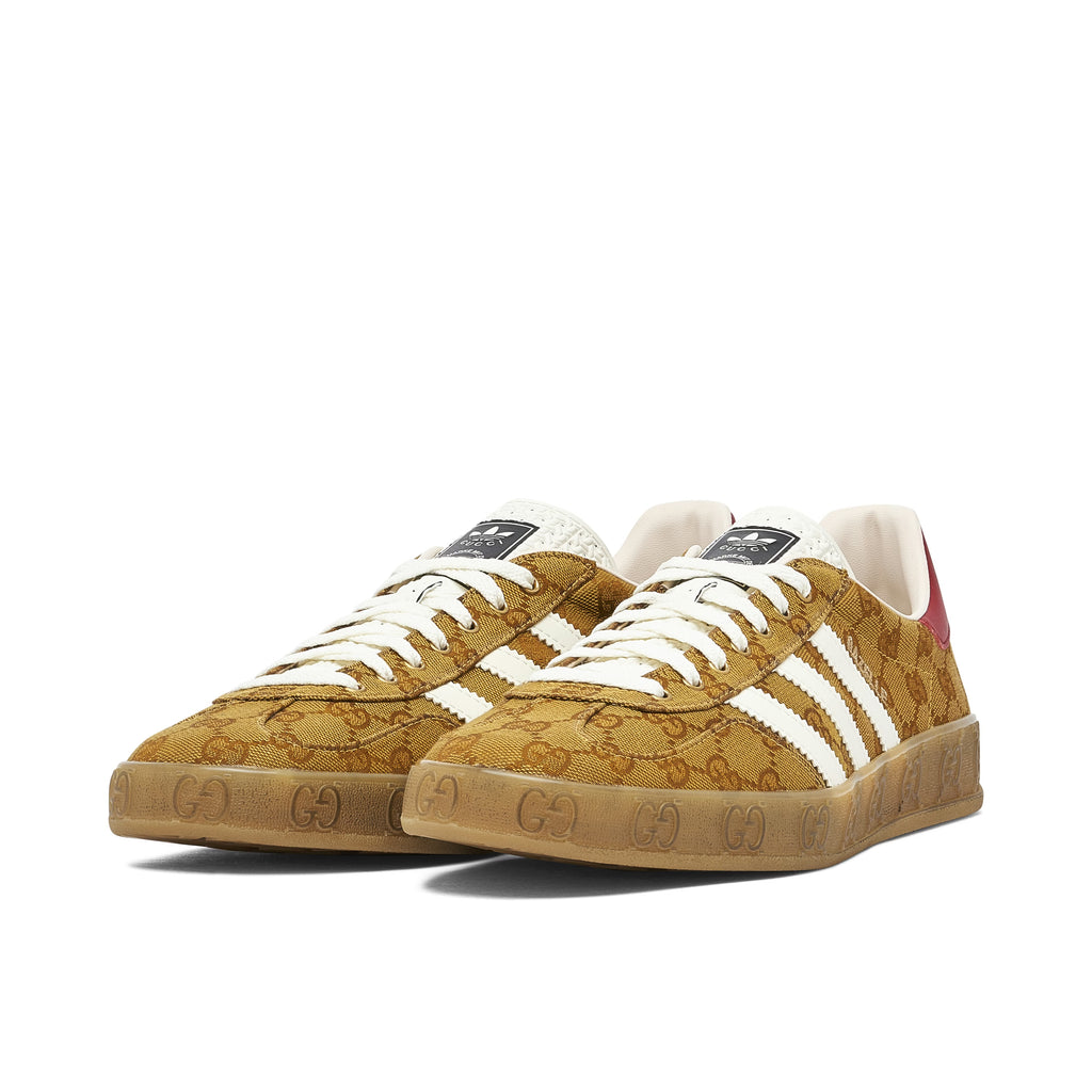 Adidas x Gucci Gazelle Sneaker Tan Monogram Women