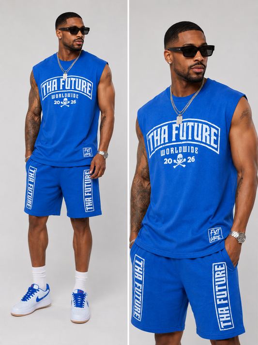 THA FUTURE Worldwide 2026 Sleeveless Short Set
