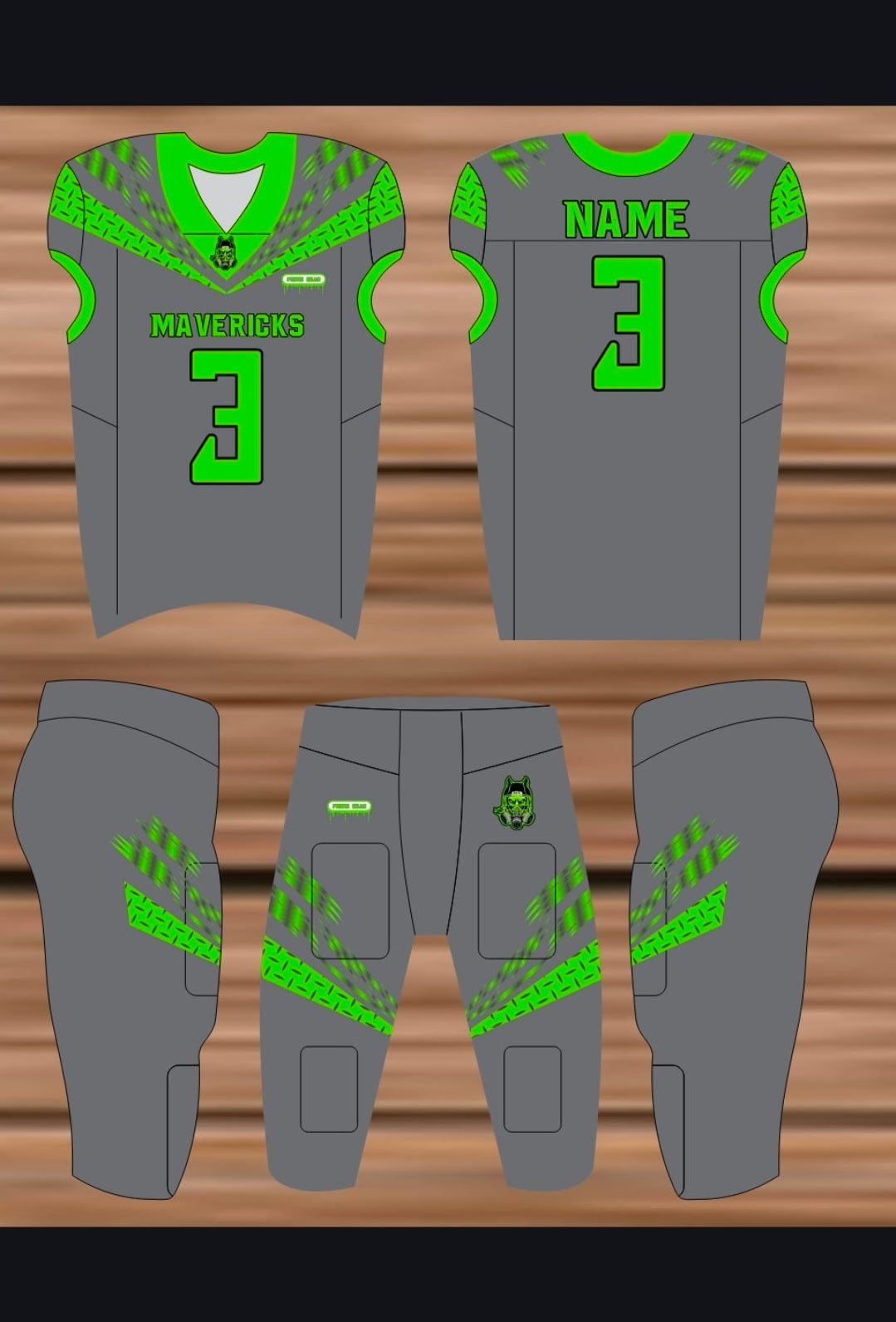 Gas Elite Tackle Uniform
