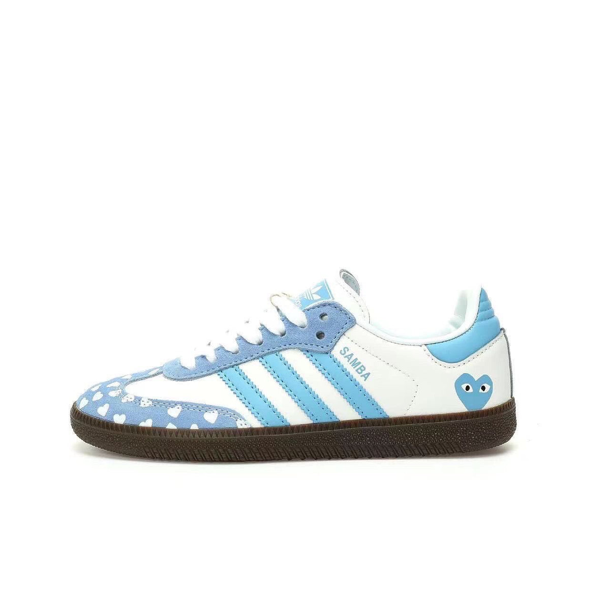 Samba *LightBlue* CDG Heart Edition Sneakers