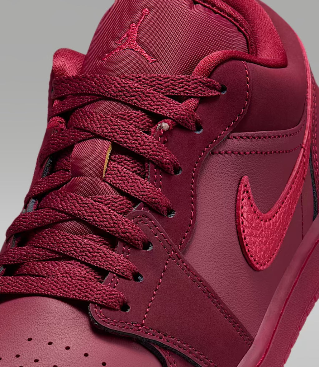 Jordan 1 Low SE "Team Red/Sierra Red" Women's Shoe