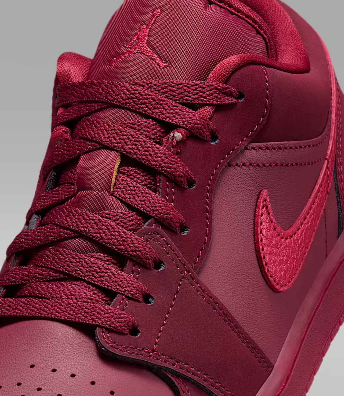 Jordan 1 Low SE "Team Red/Sierra Red" Women's Shoe