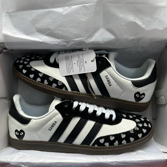 Samba *Black* CDG Heart Edition Sneakers