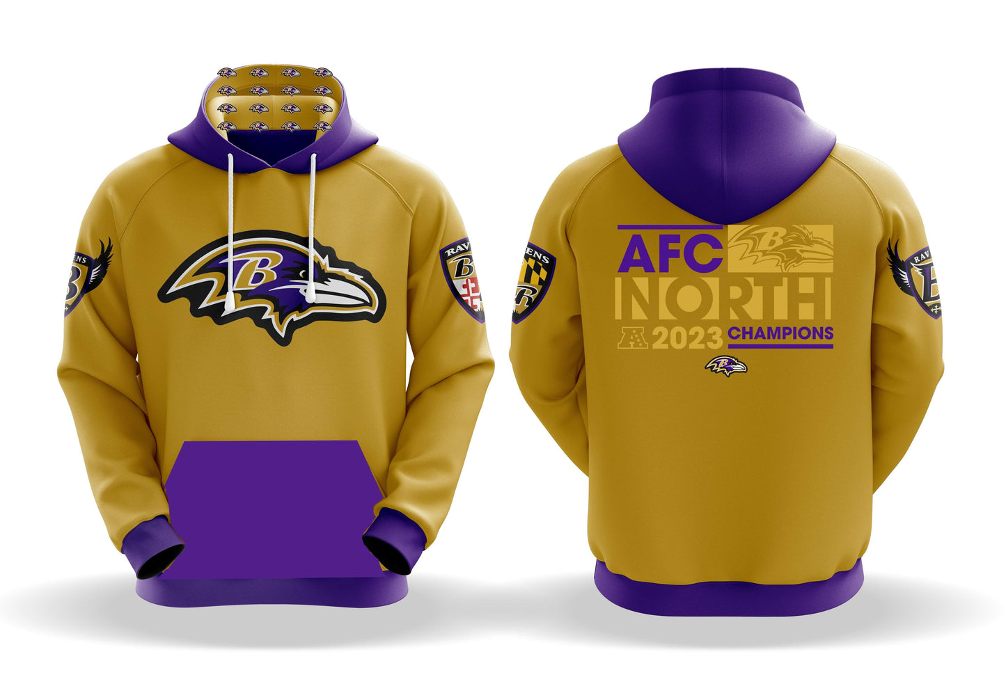 BALTIMORE RAVENS HOODIES