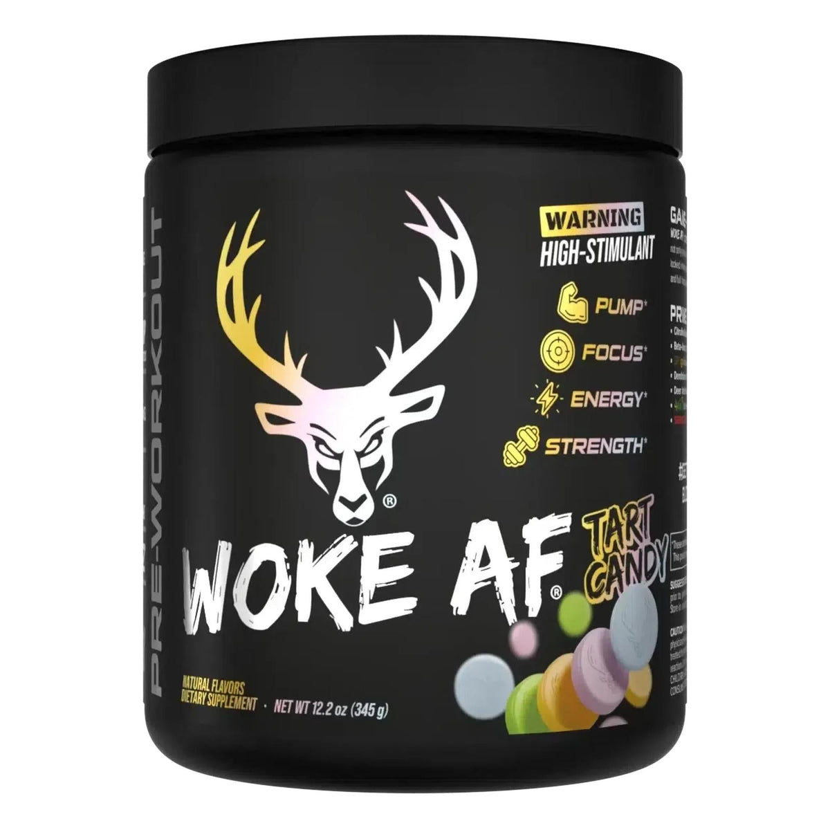 Bucked Up Woke AF High-Stimulant Pre-Workout