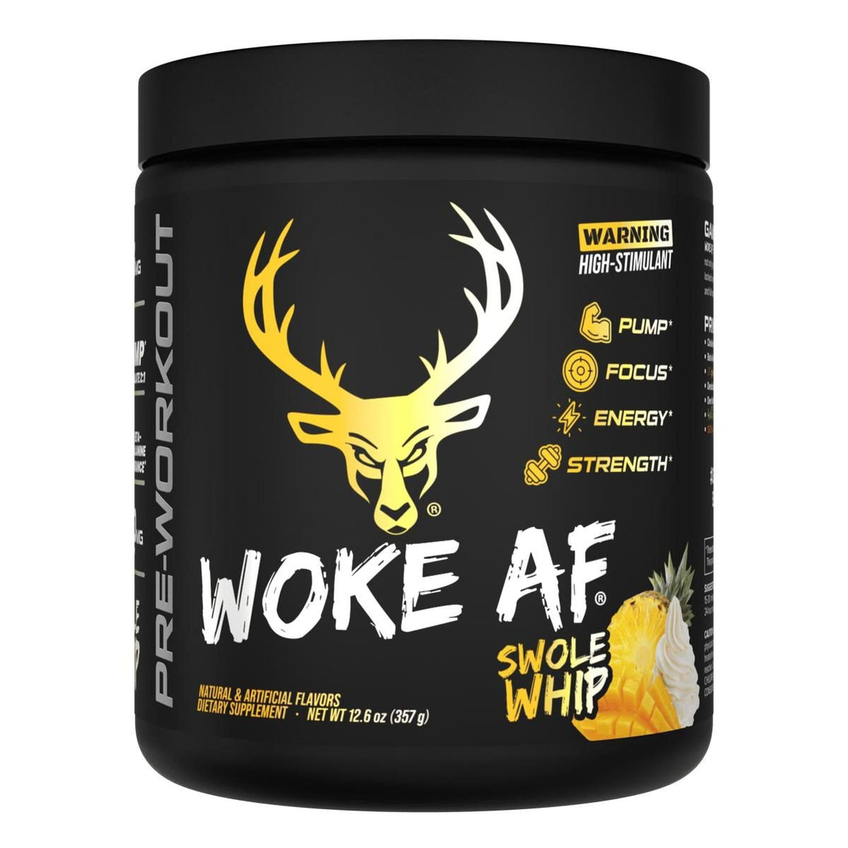 Bucked Up Woke AF High-Stimulant Pre-Workout