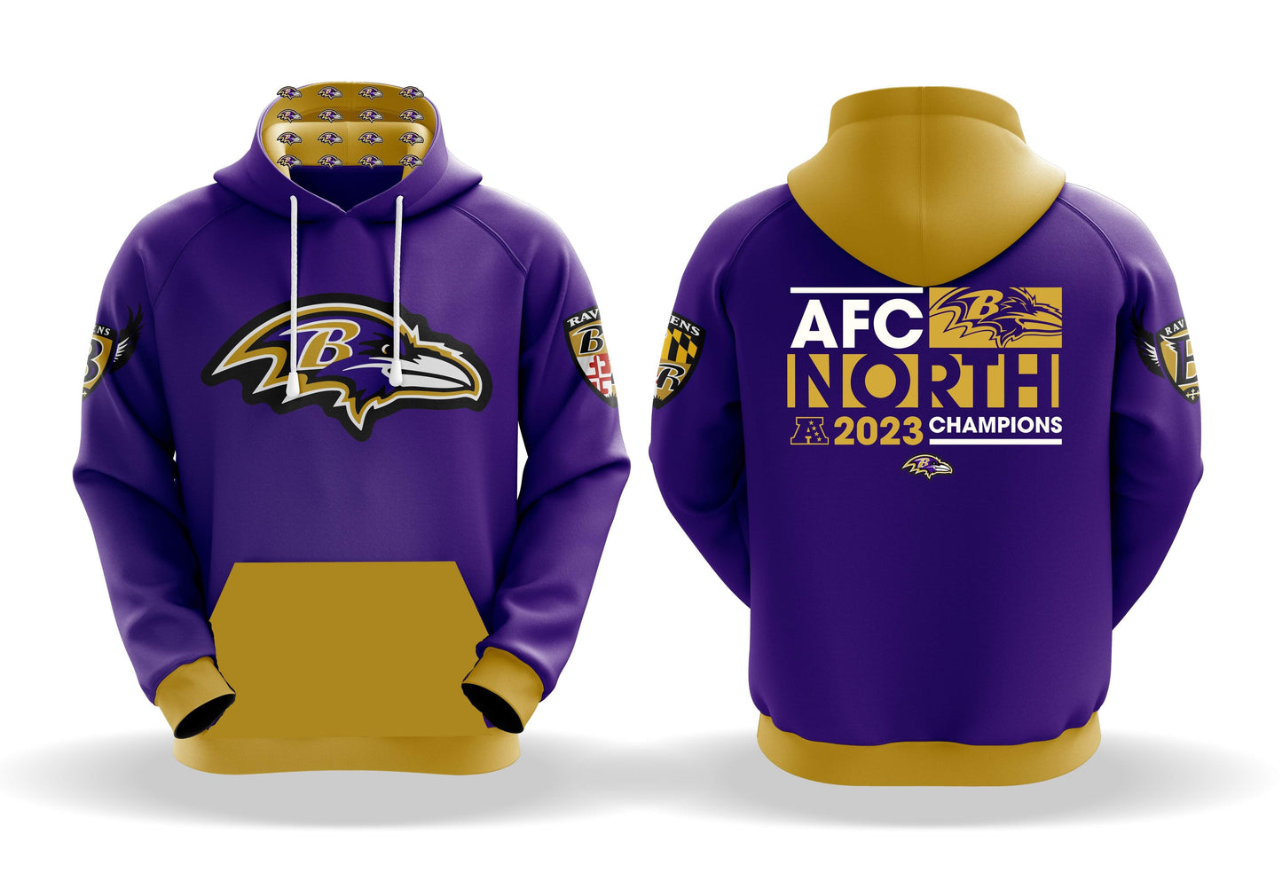 BALTIMORE RAVENS HOODIES