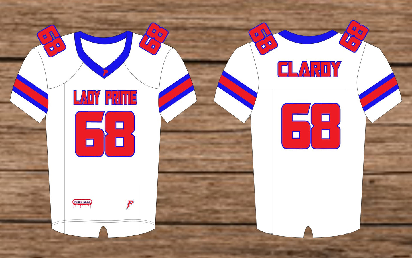 #68 CLARDY FAN JERSEY)