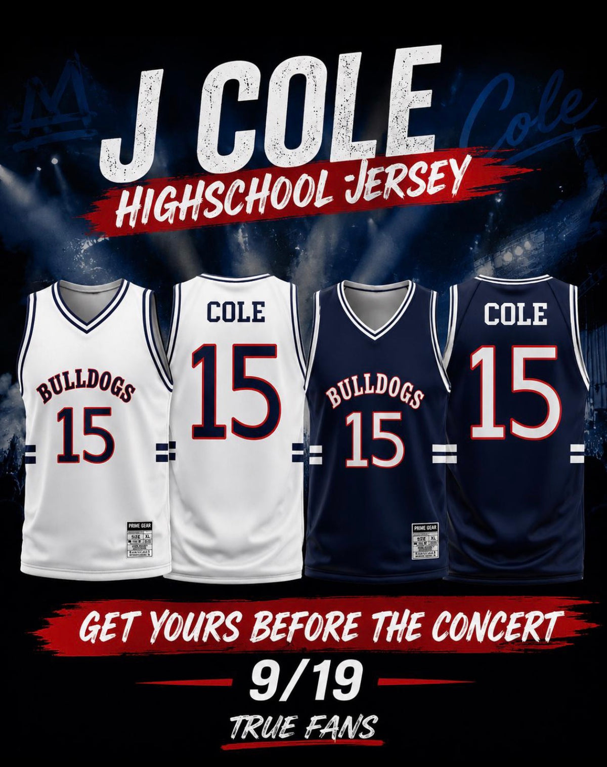 J Cole Highschool Jersey