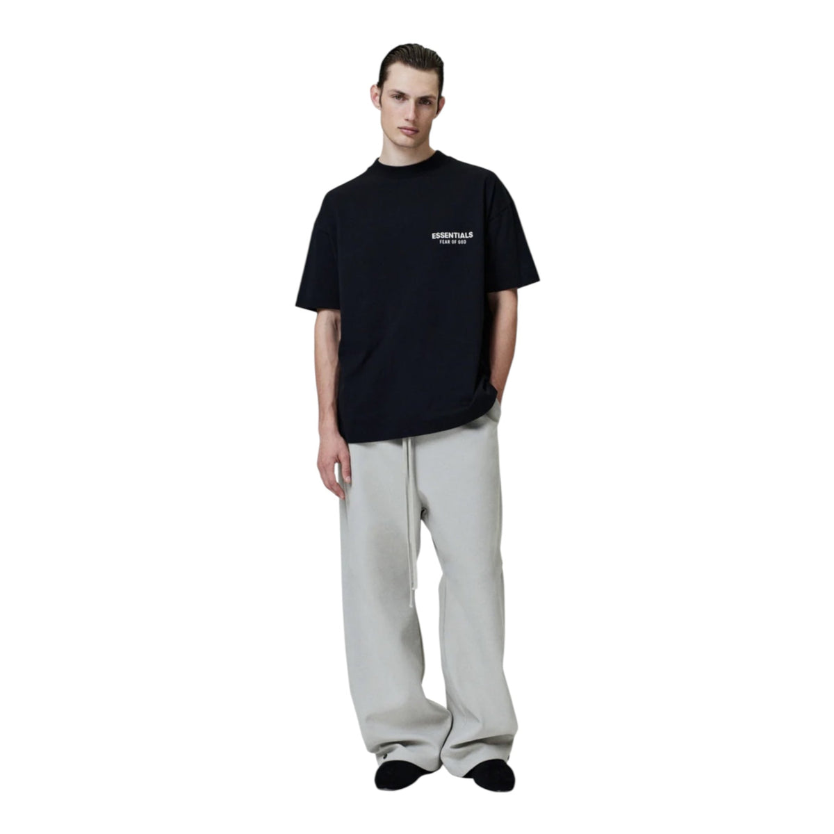 Fear of God Essentials - Classic Fit T-Shirt Jet Black