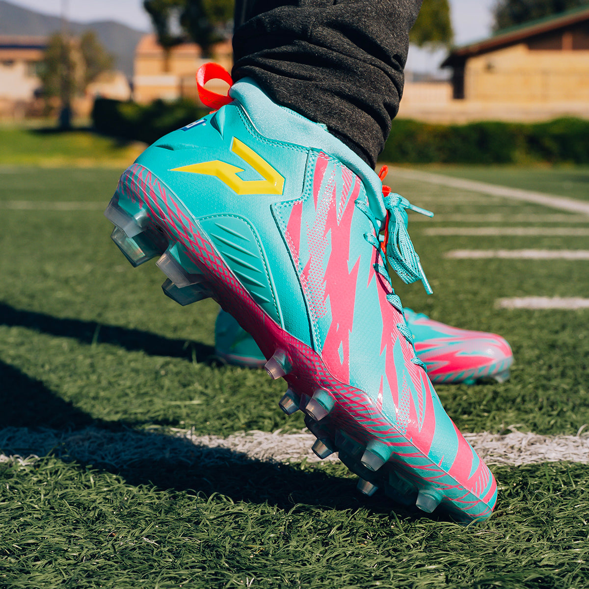 Kool-Aid 'Sharkleberry Fin' Football Cleats - Quantum Speed by Phenom Elite