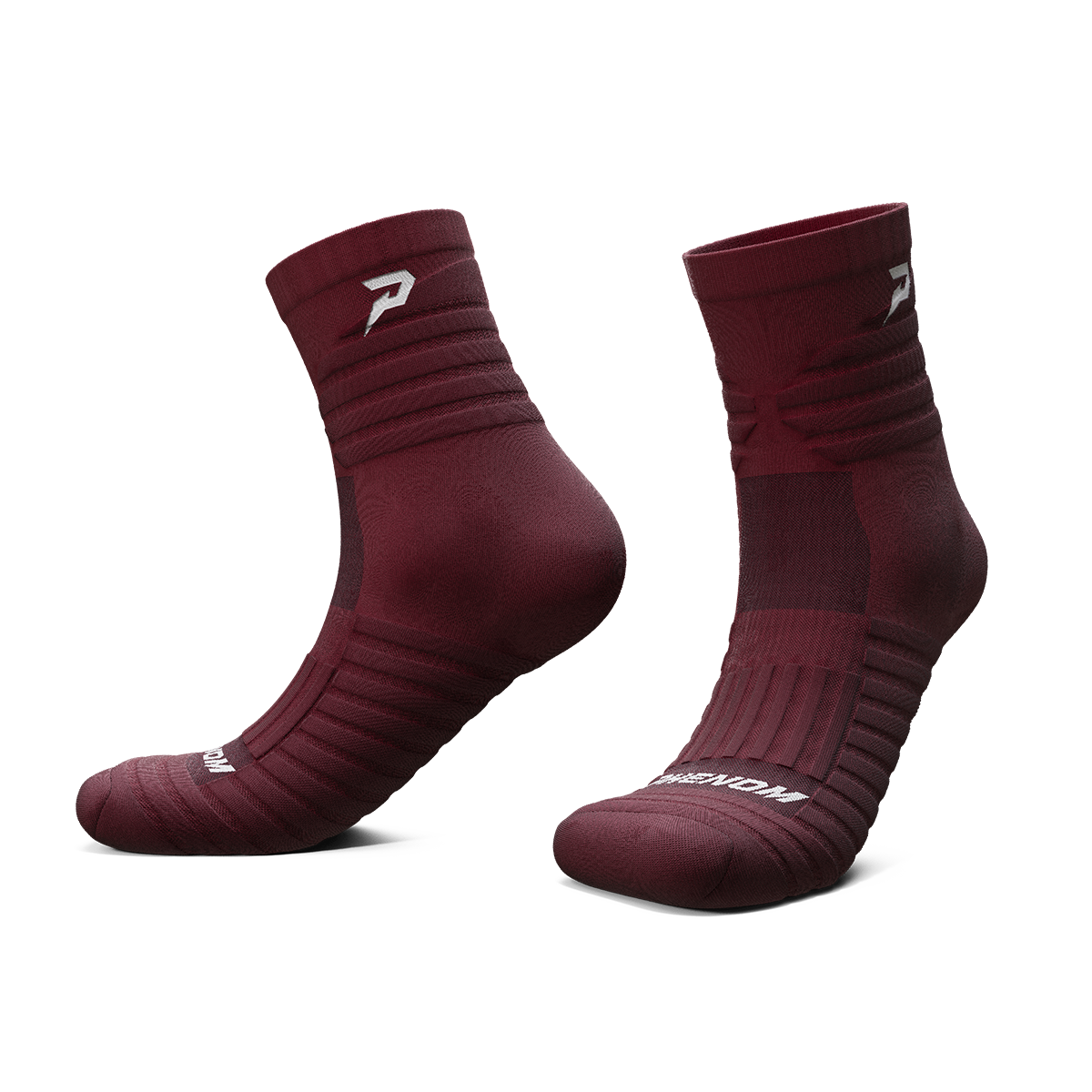 Phenom Elite 'Quantum Knit' Padded Quarter Socks - Team Colors