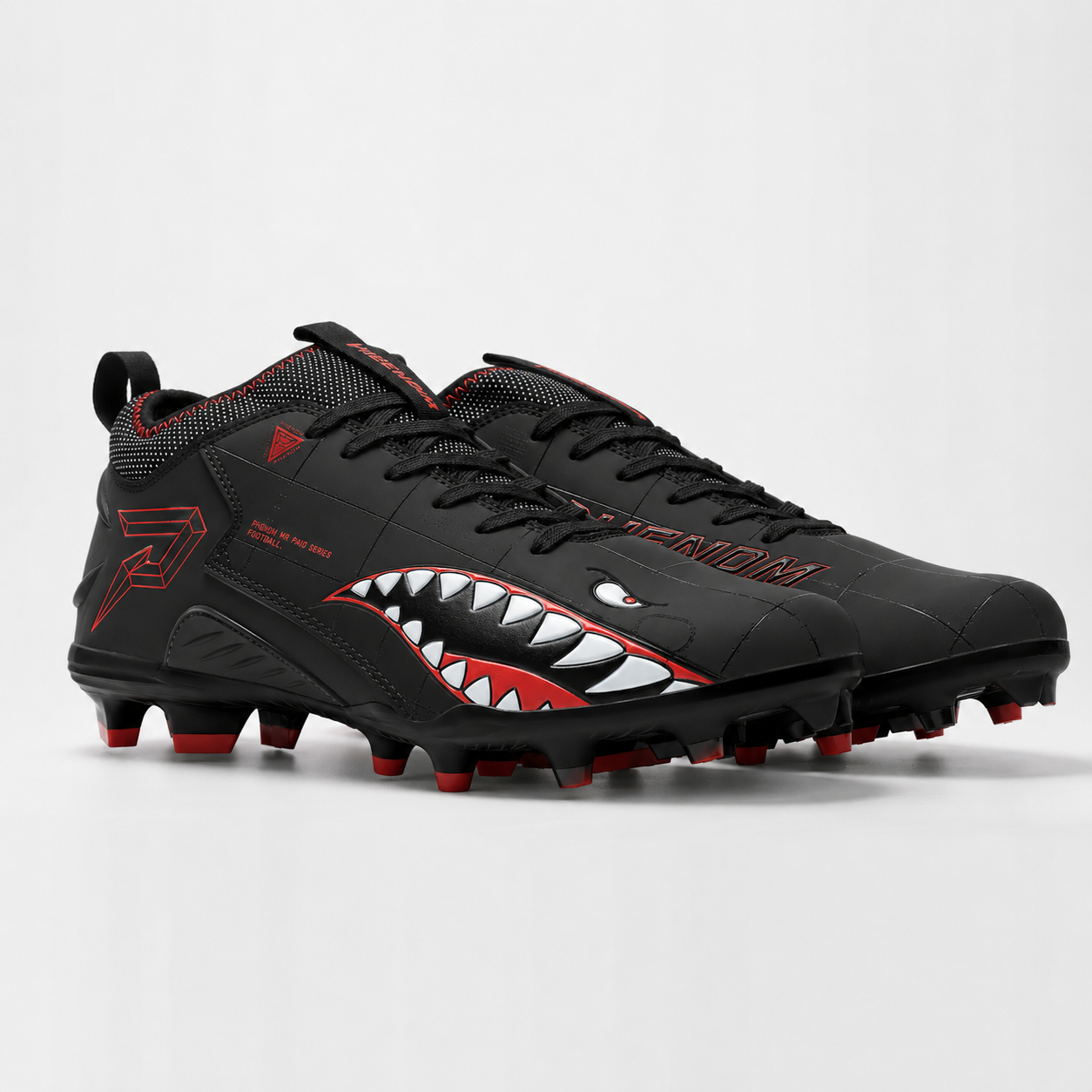 Stealth Warhawk Football Cleats Quantum Speed 2.0 by Phenom Elite