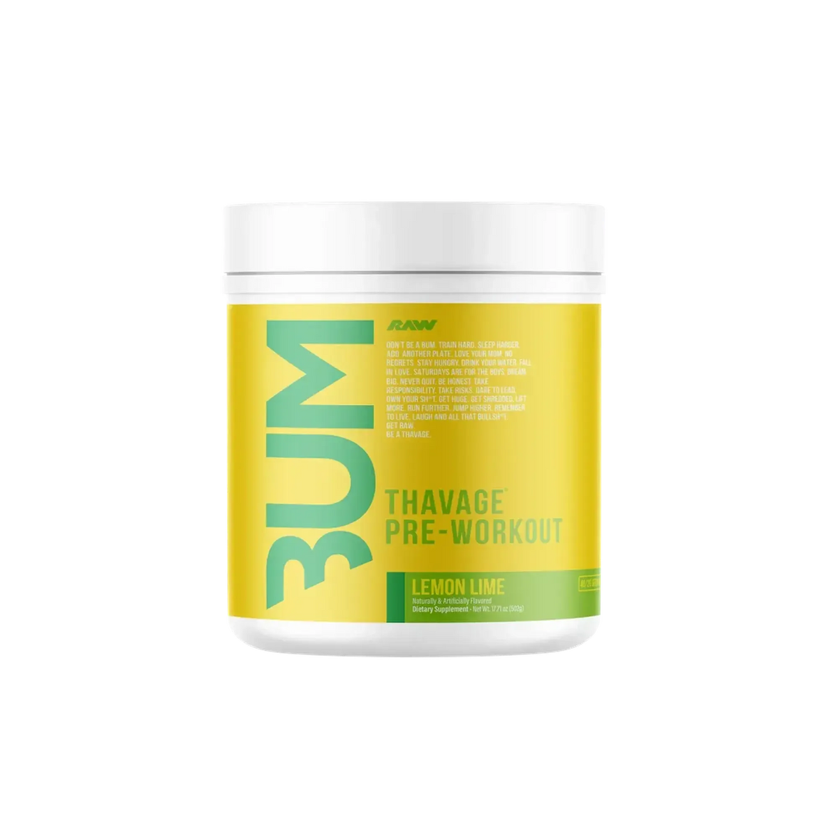 Raw Nutrition CBUM Series Thavage Pre-Workout