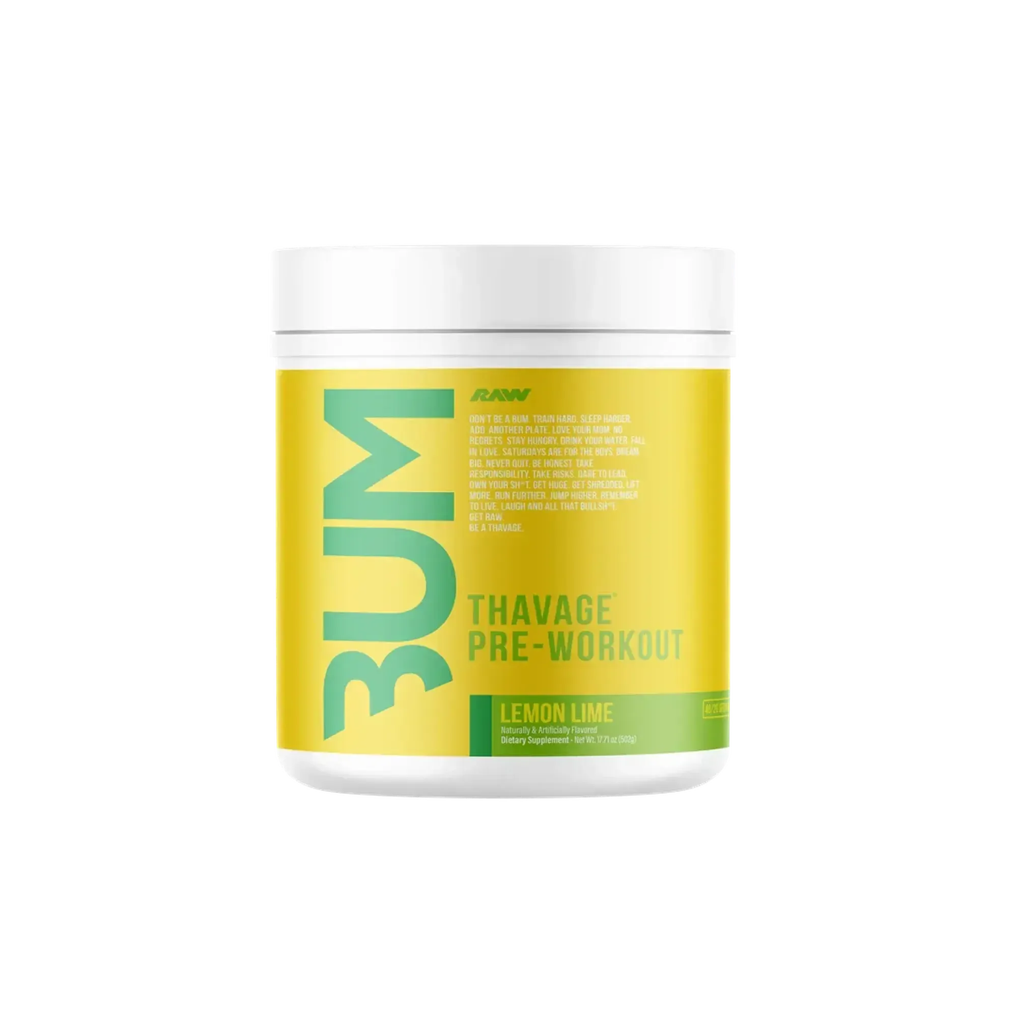 Raw Nutrition CBUM Series Thavage Pre-Workout