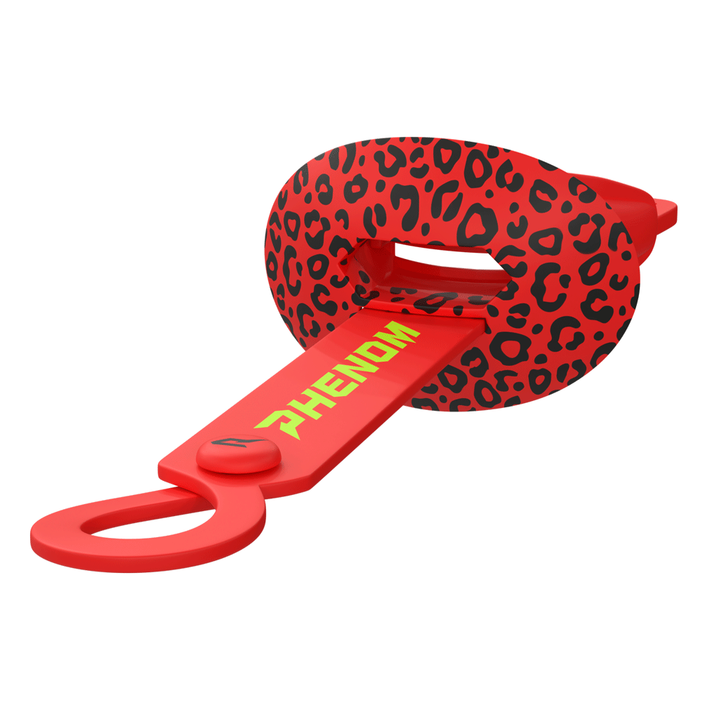 HexaFlow 4.0 SnapPlate™ Mouthguard - Red Leopard