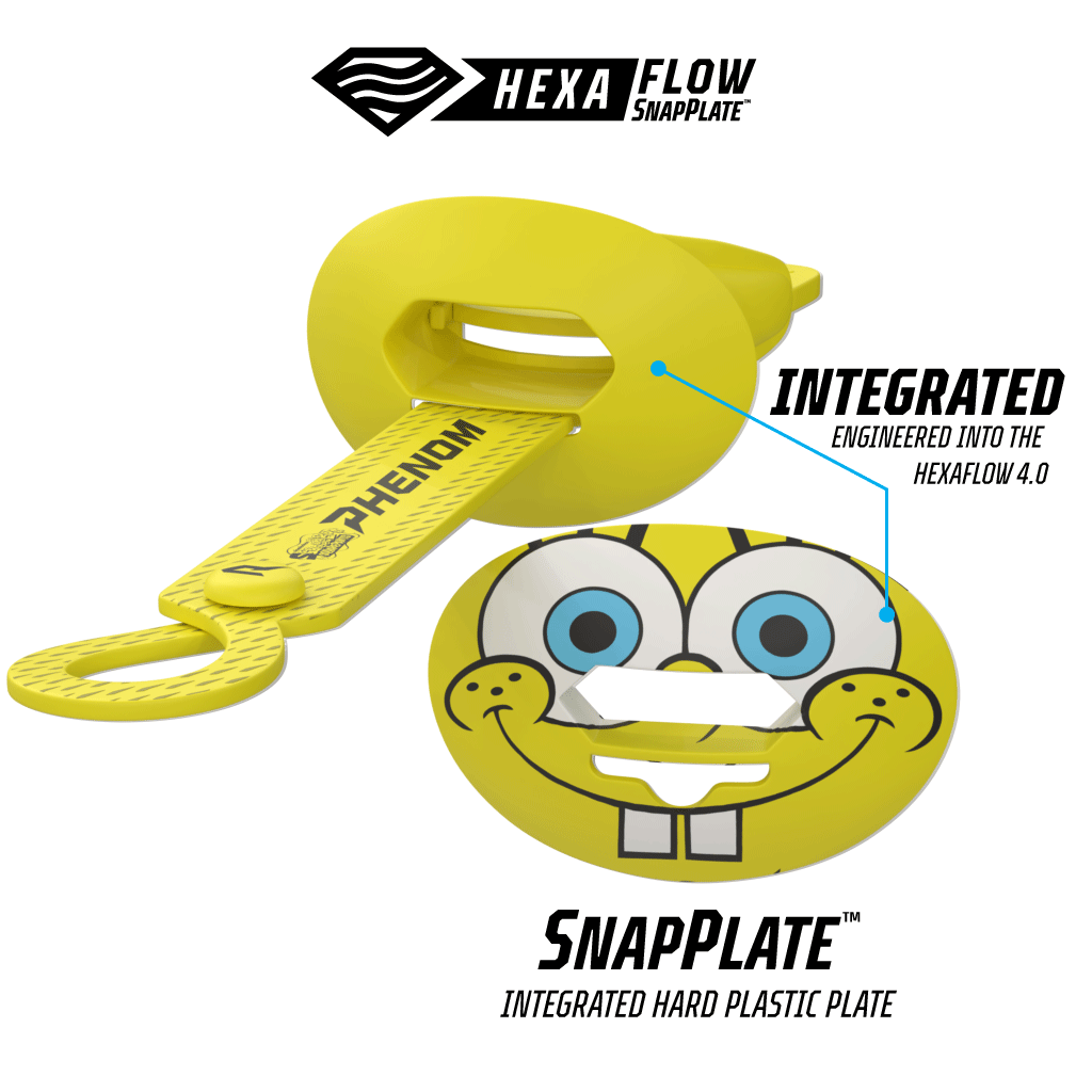 HexaFlow 4.0 SnapPlate™ Mouthguard - Spongebob