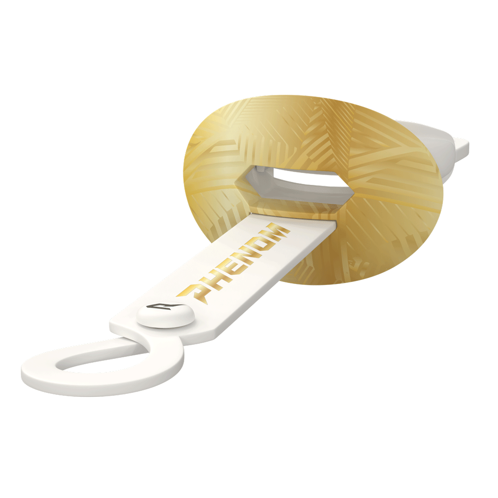 HexaFlow 4.0 SnapPlate™ Mouthguard - White Gold Rush