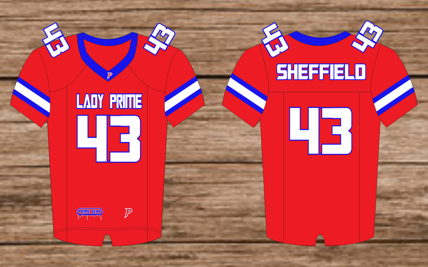 #43 SHEFFIELD (FAN JERSEY)