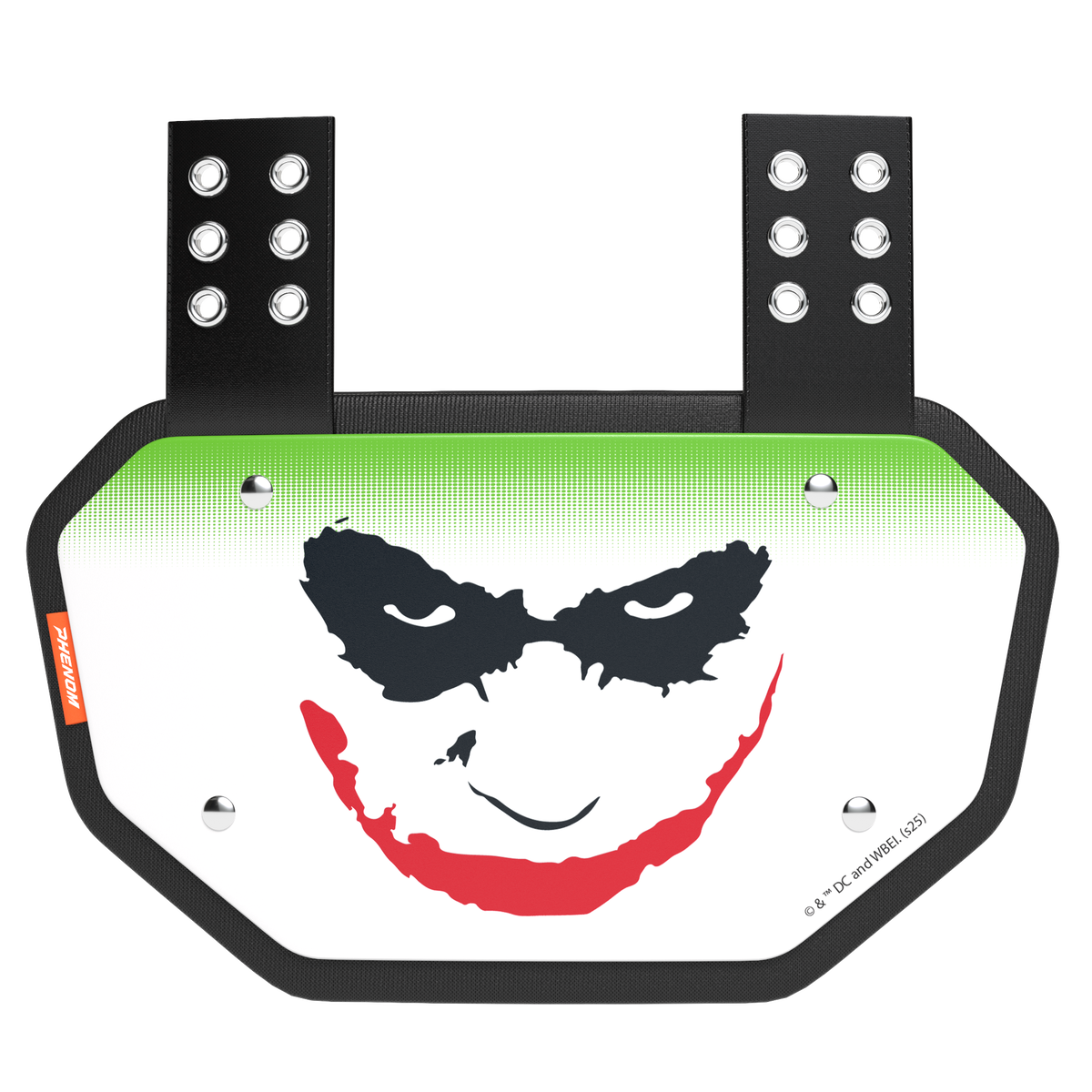 Phenom Elite Football Back Plate - The Joker